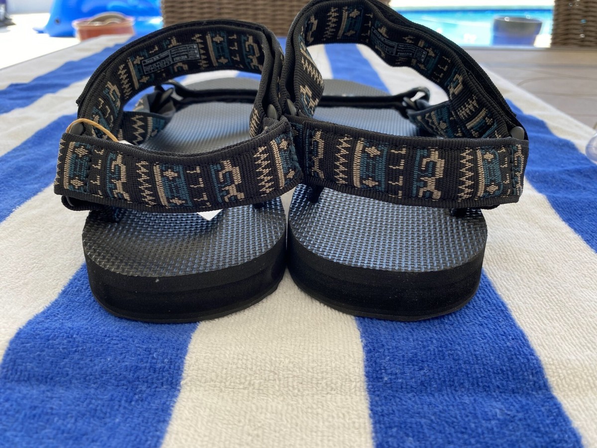 Teva Original Universal Aztec Print Sandals Mens 12 Teva Sandals Mens Gray Original Universal Trail Hiking  main image 3