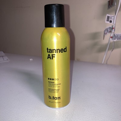 B Tan Tanned AF Bronzing Mist   NEW Best Australian BTan Brand 7 oz / 207ml