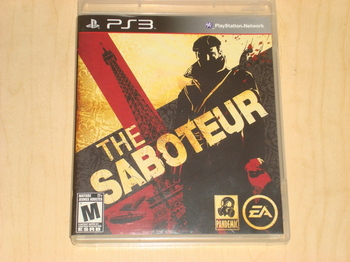 The Saboteur Sur PS3 - Version Complète En Français, Très Bon état