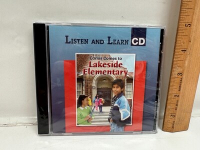 Carlos Comes to Lakeside Elementary Listen and Learn CD Homeschool NEW SEALED