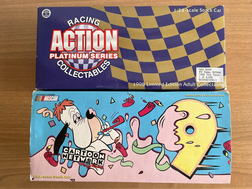 #9 #29 Cartoon Network Lake Speed Wacky Racing action Diecast NASCAR 1/24 1:24 - Immagine 3 di 4