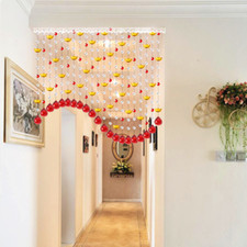 25 String Arched Curtain Crystal Beaded Doorway Curtain Wedding Home Party Decor