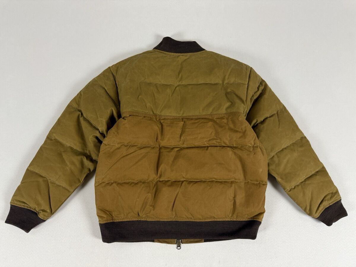 FILSON DOWN BOMBER JACKET DARK TAN M NWT | eBay FILSON DOWN BOMBER JACKET DARK TAN M NWT | eBay