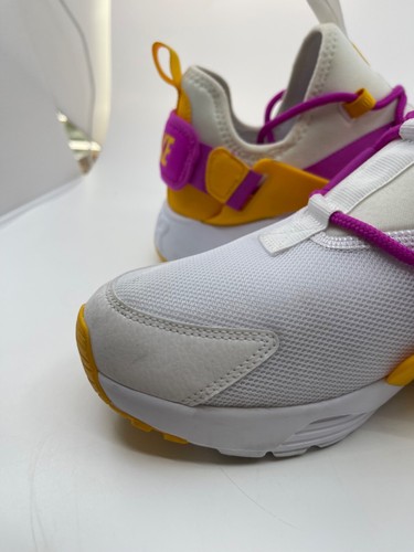 Nike Mujer Talla 10 Air Huarache City Bajo Blanco Fucsia Tenis Zapatos - Imagen 13 de 24