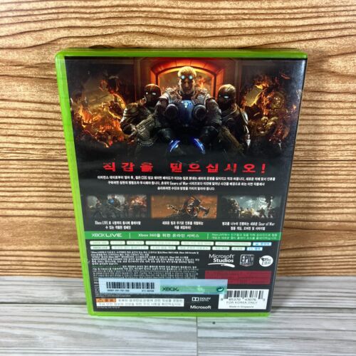 Gears of War: Judgement XBOX 360 Korean Version Clean Game with Manual NTSC-J - Picture 2 of 4