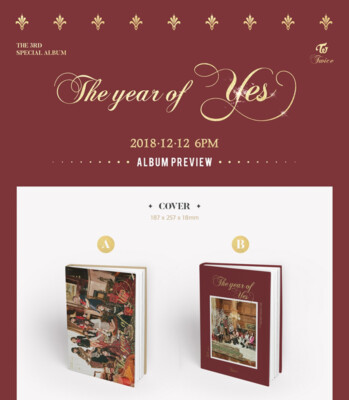 ᴛᴡɪᴄᴇ The year of yes TWICE 3RD SPECIAL ALBUM - THE YEAR OF YES – SubK Shop
