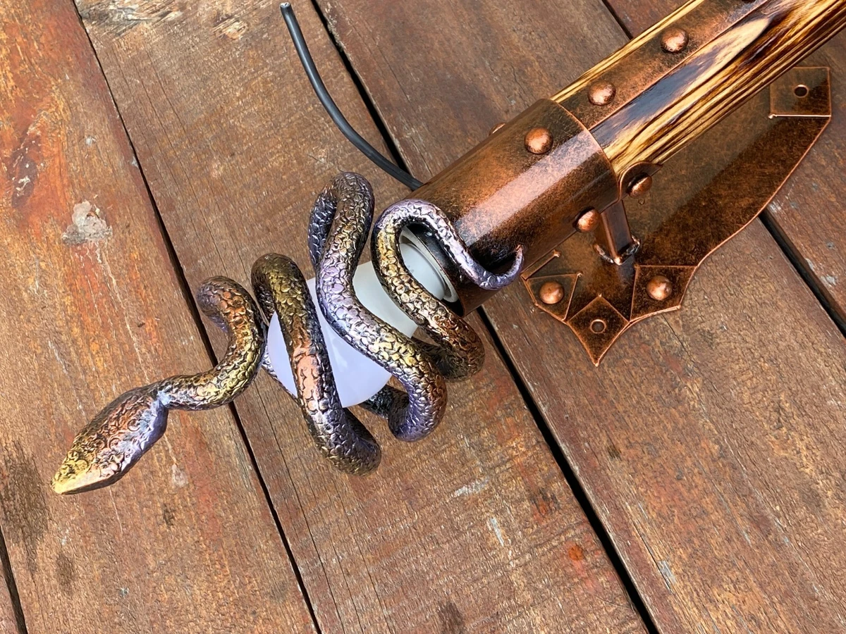 Snake sconce online