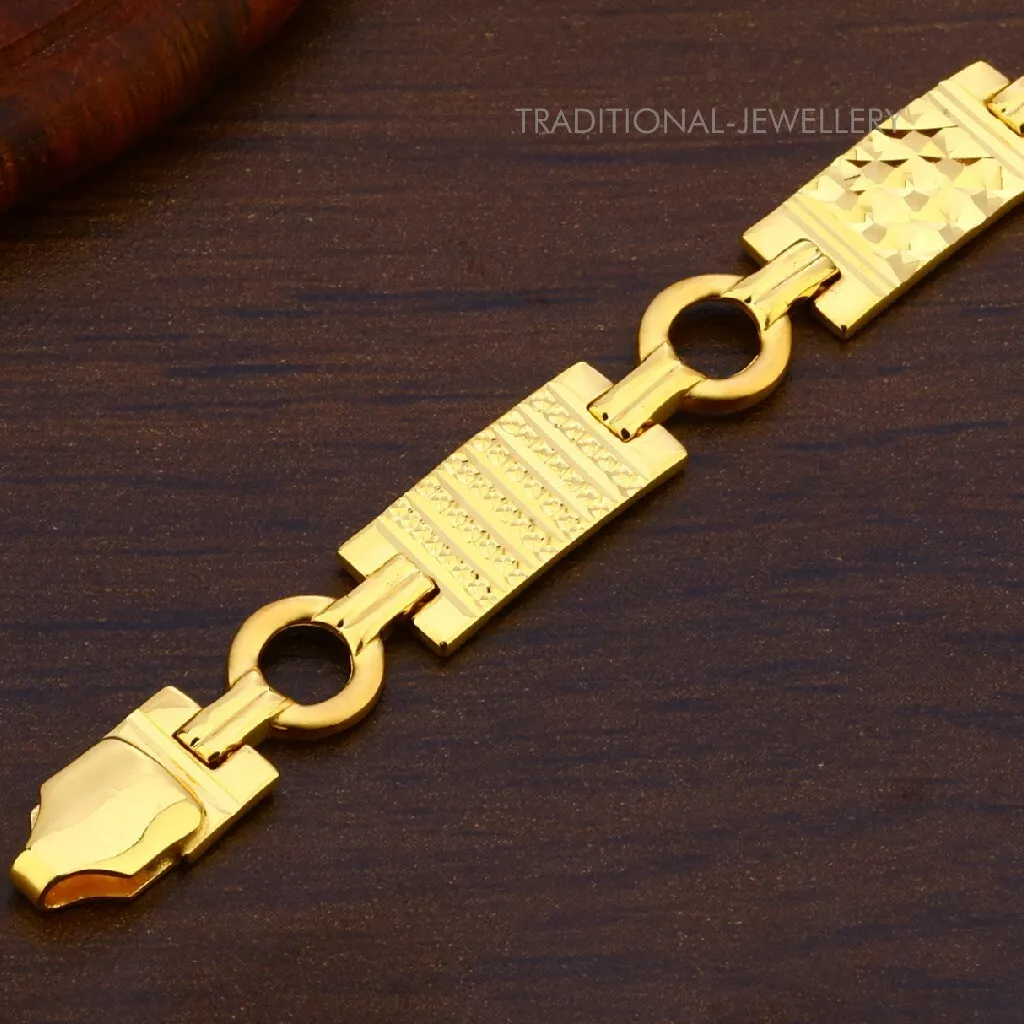 Gold bracelet for men new design deals