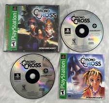 Chrono Cross (Sony PlayStation 1, PS1, 2000) CIB, Complete, Black Label, BGH mb