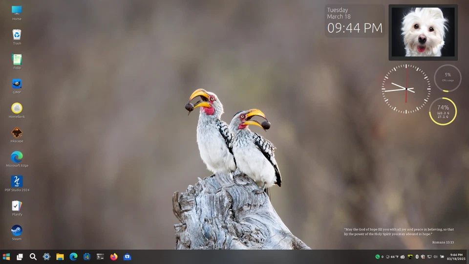 Linux Mint 22.1 Preloaded 2.5" 250GB Hard Disk Drive (Windows 10 alternative) #5 - Image 3 of 4