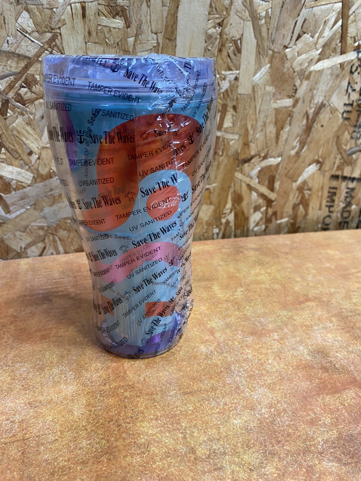 Royal Caribbean Coca Cola Cup Tumbler w Lid Coke Cruise Lines New