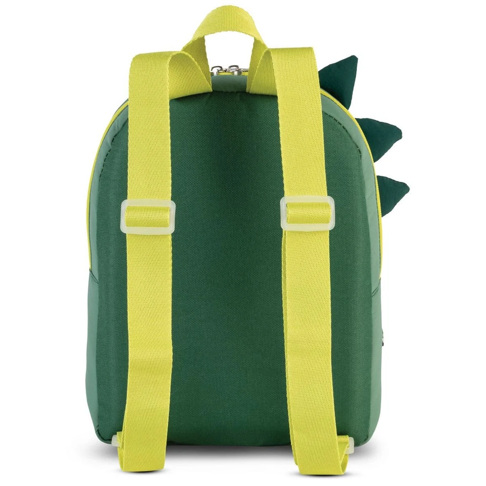 Glühwürmchen Kinder Rucksack grau grün DINO Kita Vorschule Tasche Junge neu - Bild 2 von 4
