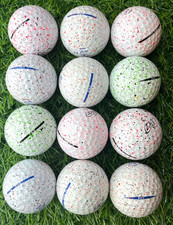 12 Vice Pro Mix Colors Drip Near Mint AAAA or Better Used Golf Balls