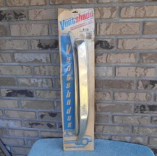 AUTO VENTSHADE F-73 1985-87 FORD AEROSTAR VAN  STAINLESS STEEL CHROME 2 PC. SET.