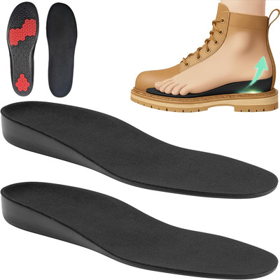 Height Increase Insoles for Men (+1 inch) Shoe Lifts, Instant Height Boosters In