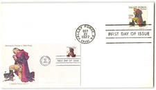 US #1729 FDC, 1977, Sticker