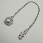 Tasaki Pearl Mabe Pearl Necklace Silver Accessory Pendant Ladies Jewelry 13mm JP