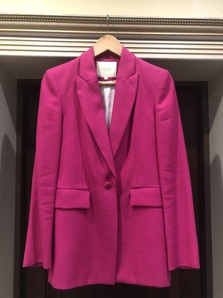 Damen Maje Blazer Fuchsia