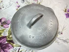 Vintage Wagner Drip Drop Skillet Cover Aluminum Lid No. 8 C-508 Silver #1