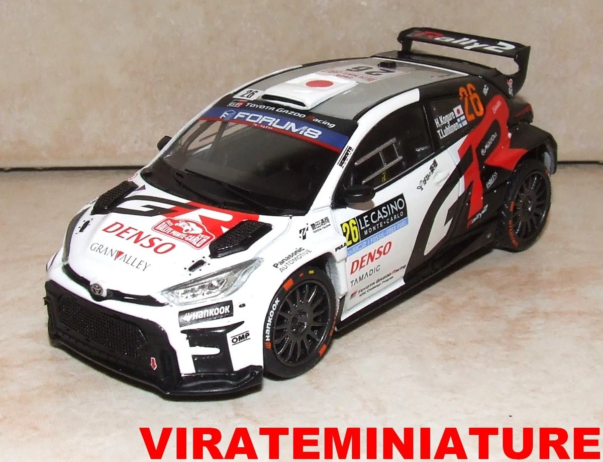 Toyota GR Yaris Rally2 de Kajetanowicz à l'échelle 1:43