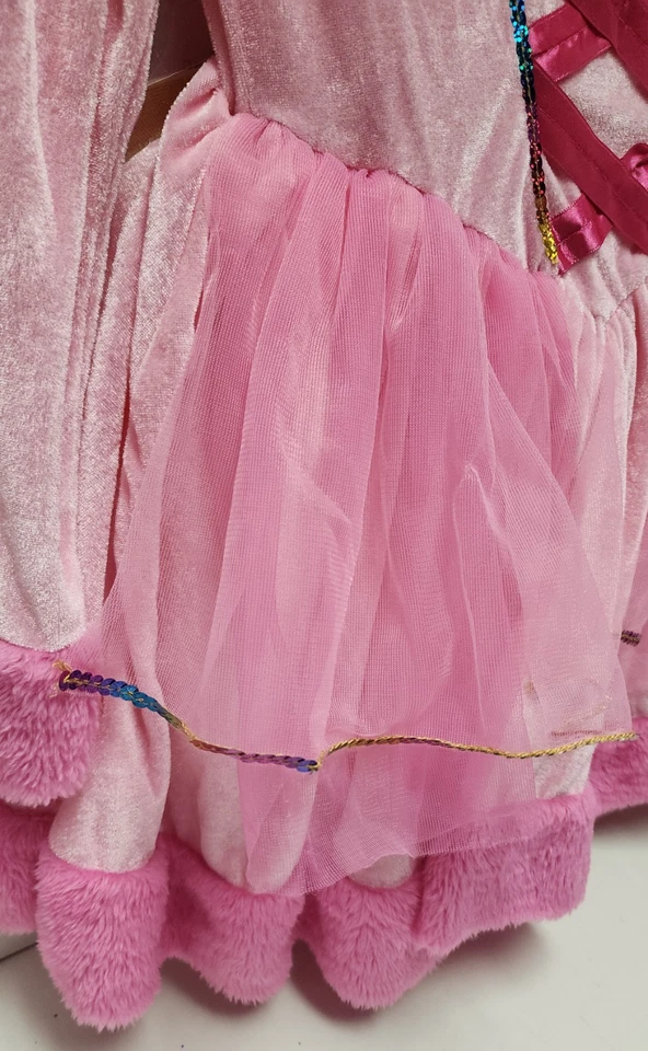 S (6/6X) Bonito Pegaso Halloween Niñas Niños Unicornio Disfraz Dreamgirl Rosa Nuevo Foto 4 de 4