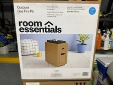 Outdoor Gas Fire Pit  Room Essentials Terra Cotta Finish