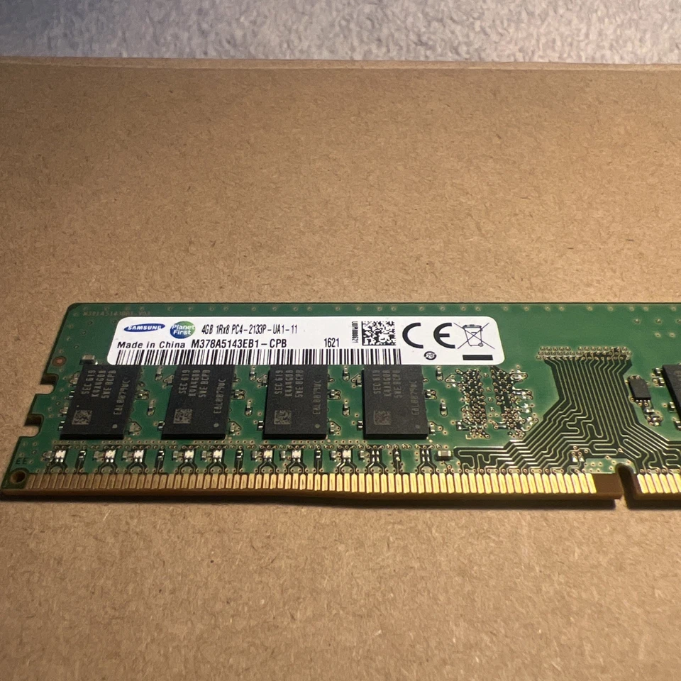 4GB M378A5143EB1-CPB Samsung 4GB 1Rx8 PC4-2133P-UA1-11 DDR4 Arbeitsspeicher - Bild 3 von 4