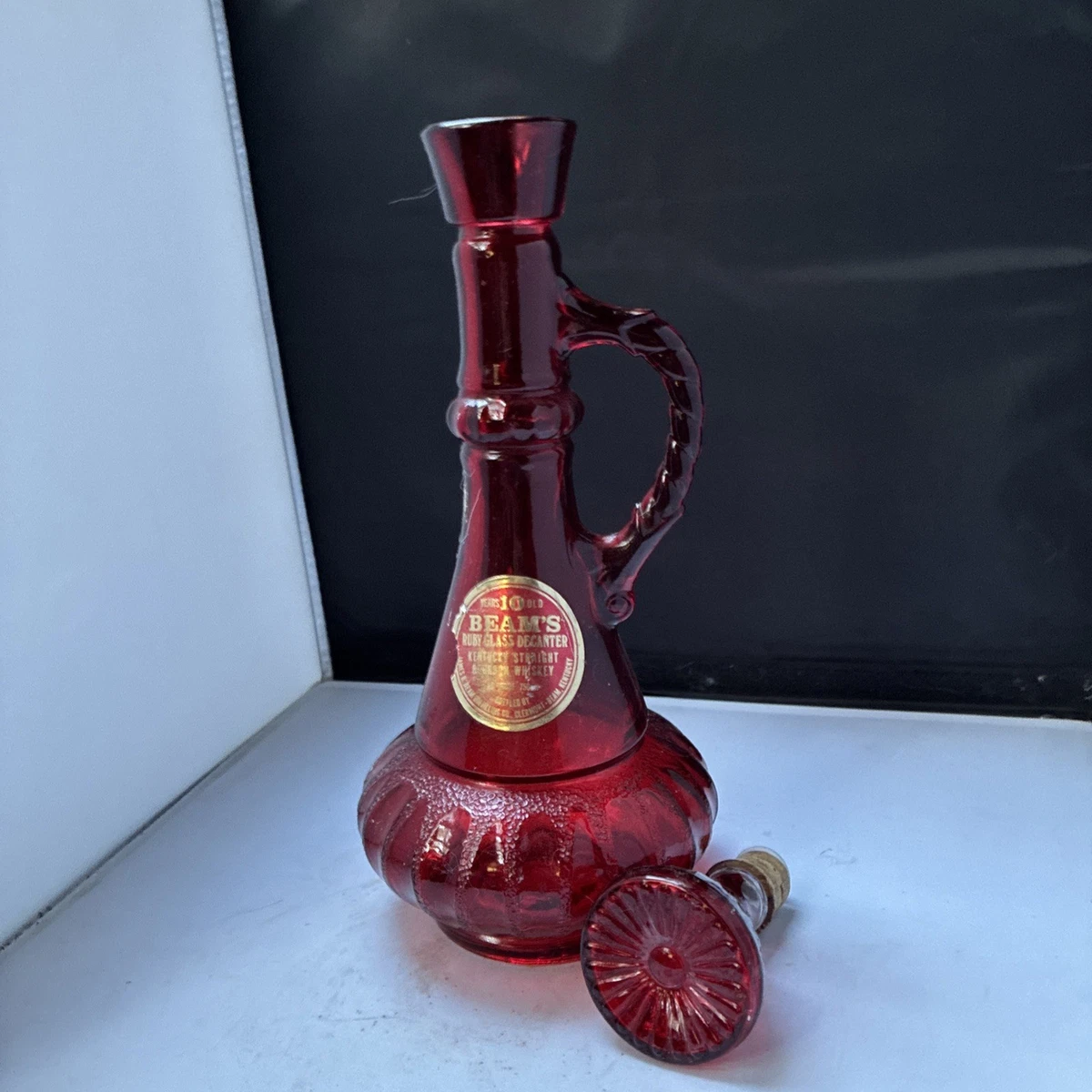 Jim Beam Glass Decanter Indiana Collectible Decanters (1970-Now