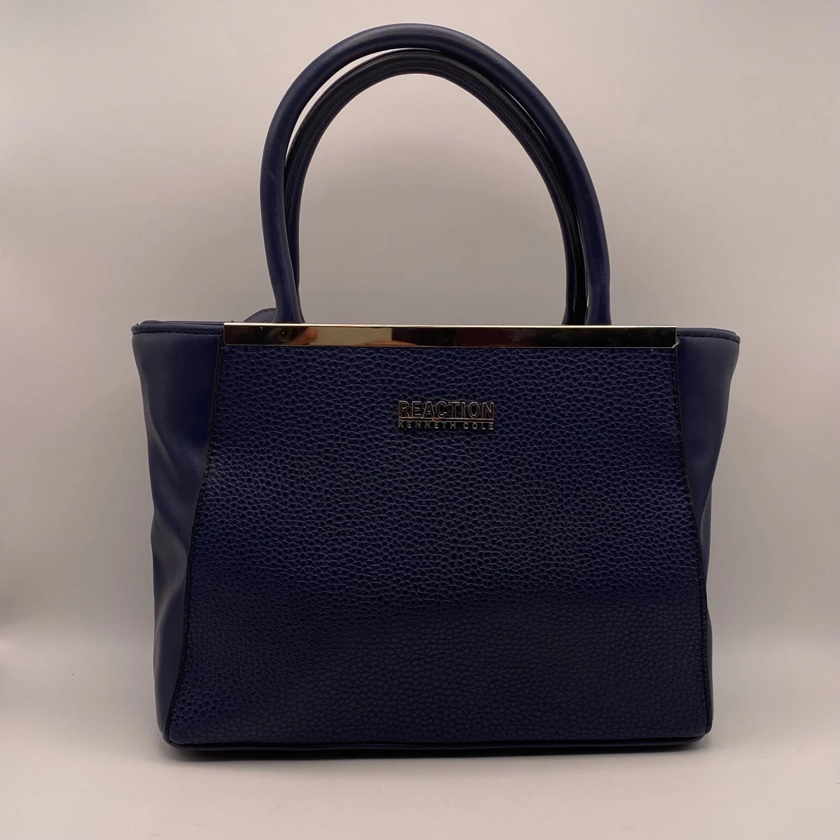Petit Sac à Main Kenneth Cole Reaction – Bleu – Pochette Femme – Occasion
