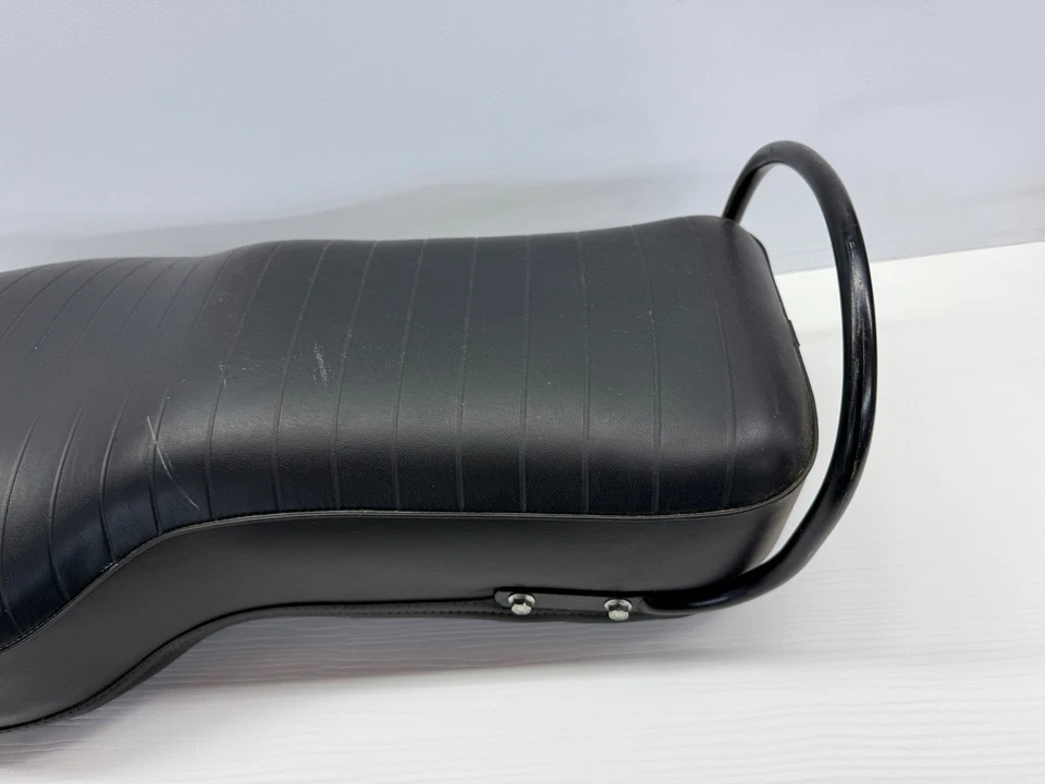 2005 Royal Enfield Bullet 500 Motorcycle Single Stock OEM Original Seat & Grab - Image 2 of 4