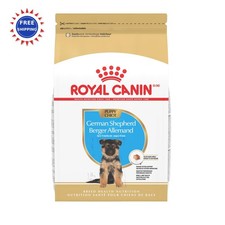 German Shepherd Puppy Dog Food 30 lb Royal Canin Breed Specific treats chews 5.33 per pound