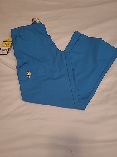 New WonderWink Scrub Pants Blue Size Medium