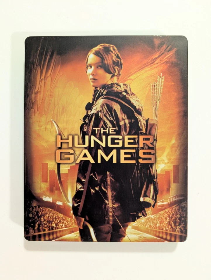 The Hunger Games, Catching Fire, Mockingjay Part 1 Steelbook Best Buy Exclusive Foto 2 de 4
