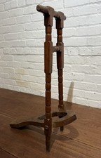 Antique Fruit Wood Victorian Boot Jack Remover Riding Wooden Country House