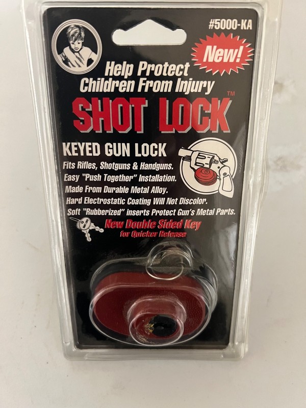 Shot Lock Keyed Gun Lock New In Package