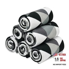 Fleece Throw Blankets Bulk 6 Pack Pack of 6 - 50 x 60 inch Triangle