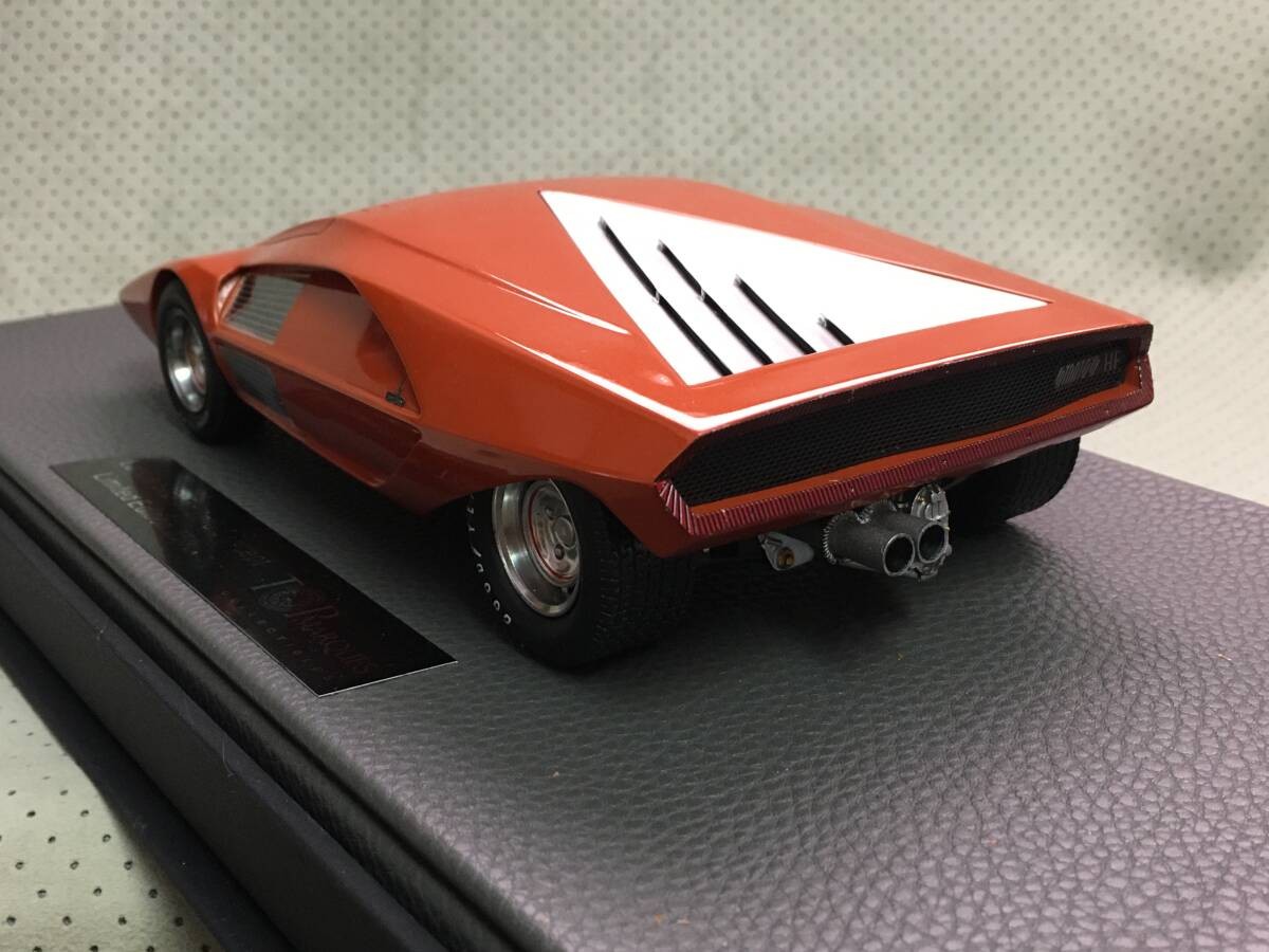 Topmarques 1/18 Lancia Stratos Zero Concept 1970 Orange Mmint Sold