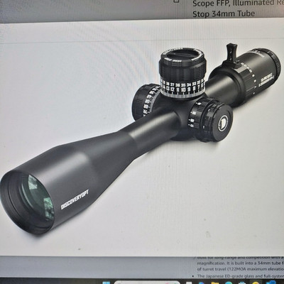 Discovery Optics ED GEN-II 5-25x56mm PRS Rifle Scope FFP