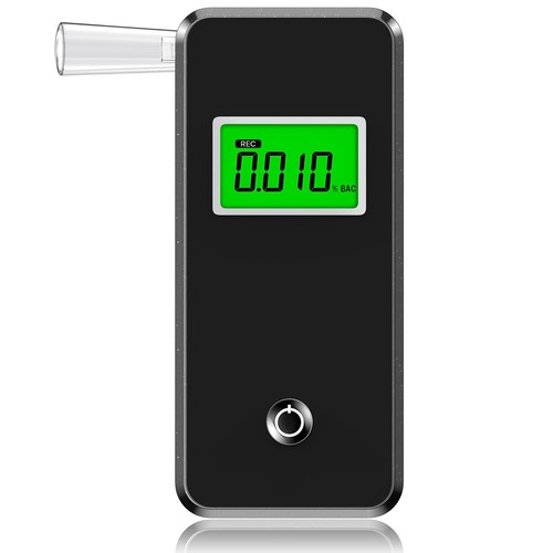 Etilometro Portatile Certificato Professionale Digitale Alcol Test con Display