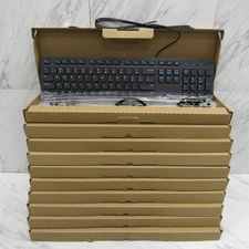 10 LOT - NEW Genuine Dell KB216-BK-US USB Standard Keyboard QWERTY 0006HY KB216P