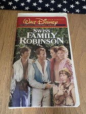 Walt Disney Swiss Family Robinson 1960 VHS Cl...