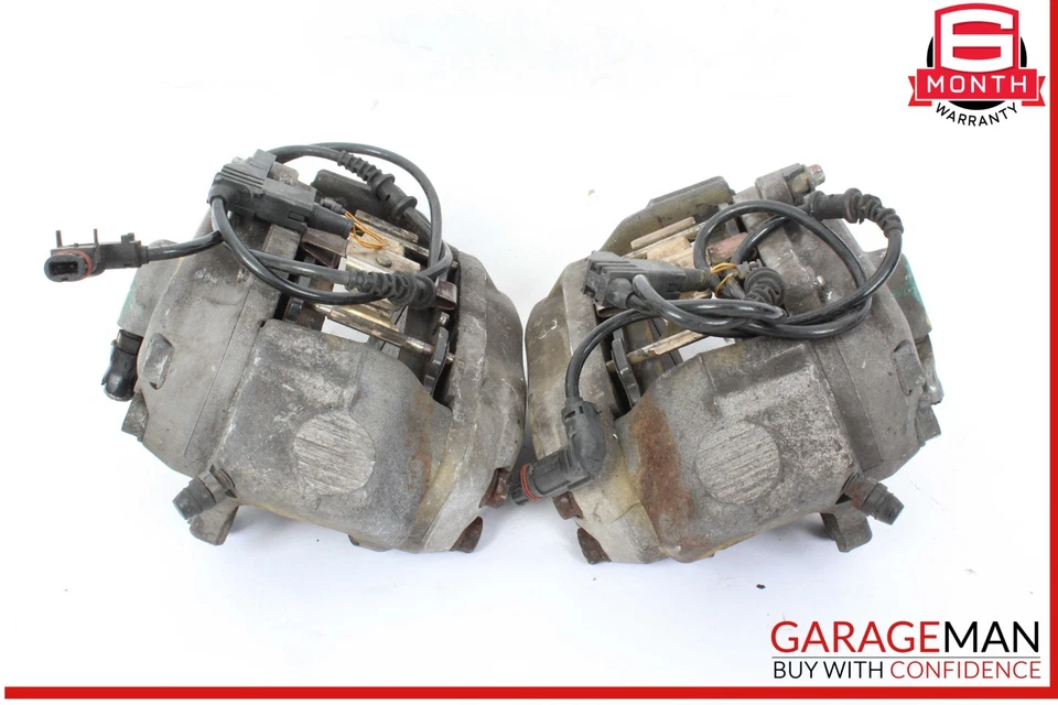 03-06 Mercedes R230 SL500 Front Left & Right Brake Calipers Caliper Set of 2 Pc - Image 2 of 4