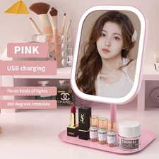 LED Makeup Mirror Vanity Mirror Beauty Makeup Fill Light Adjustable Mirror