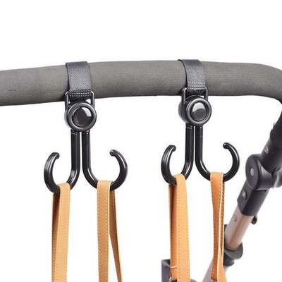 Bunte Buggy Clips große Einkaufstasche Haken für Kinderwagen und Buggys