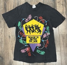 Vintage 1989 NKOTB New Kids On The Block Concert Tour Medium Shirt