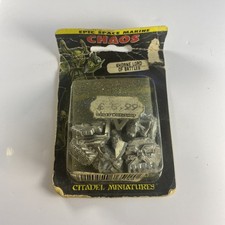 Warhammer Epic 40.000 Chaos Lord of Battles Khorne Metall OOP Blister