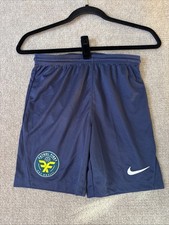 NWT Nike Dri-Fit Boys Size Medium Futbol First Navy Blue Shorts