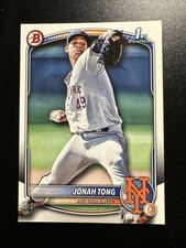 JONAH TONG  METS RC 1st card 2025 BOWMAN PROSPECTS #BP-105