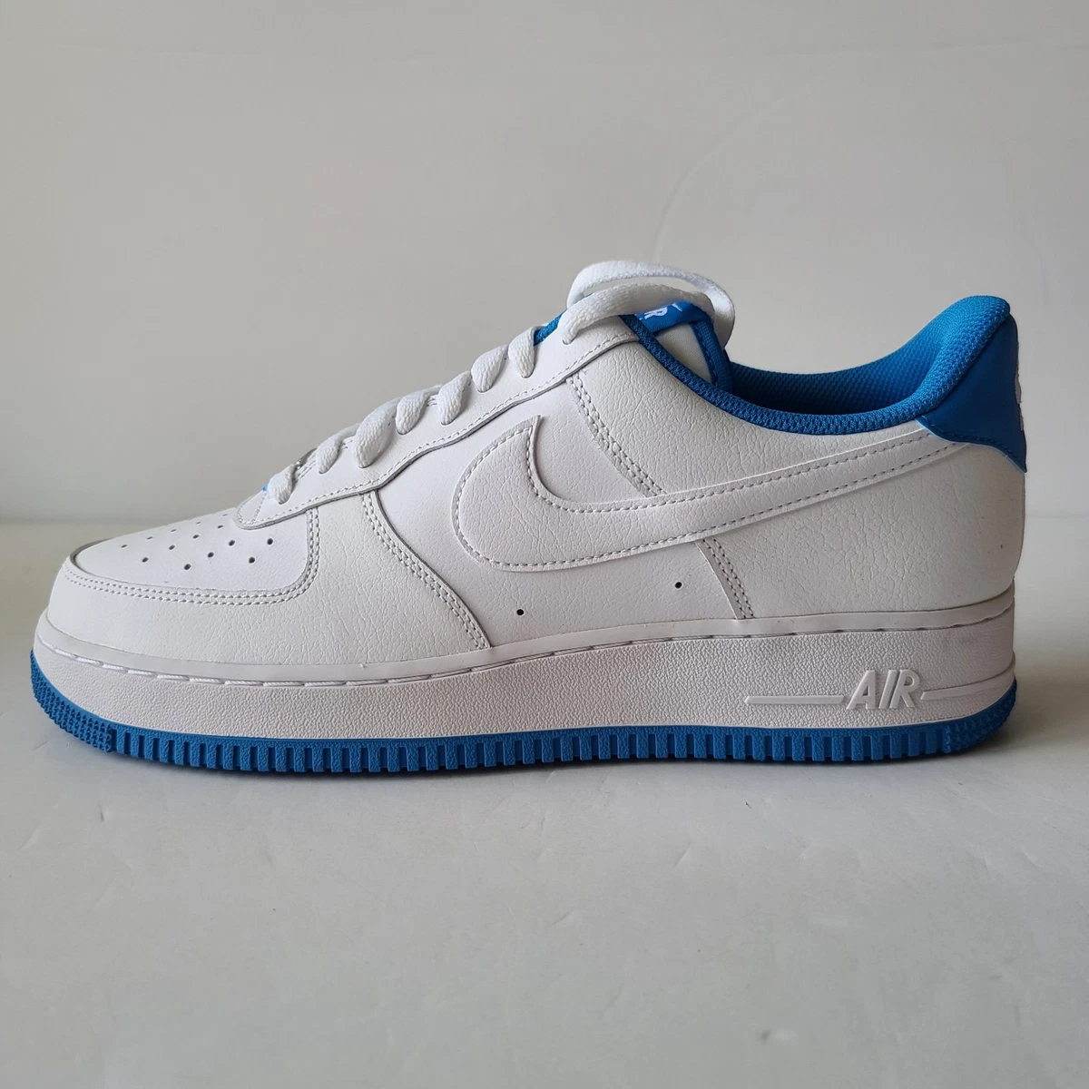 Nike Air Force 1 '07 White Photo Blue | eBay