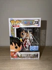 Funko Pop! One Piece - Luffy (Metallic) #2138 Signed By Mayumi Tanaka w/barcode!